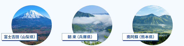 まるっとウォーターお水の種類